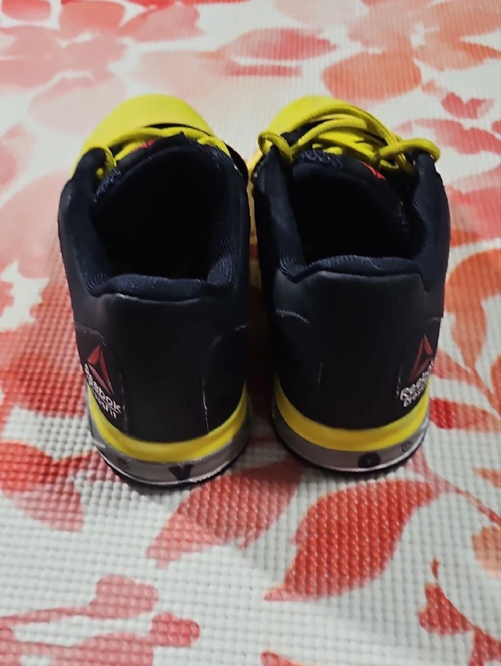 Reebok Yellow and Black CrossFit Training Shoes
